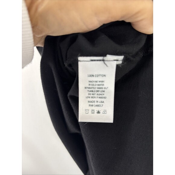 N:Philanthropy WOMEN'S SIZE Large  Zander Distressed Short Sleeve Cotton Tee $78 - Picture 6 of 7